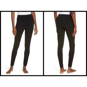 💕BAREFOOT DREAMS💕 CozyChic Ultra Lite Leggings ~ Black Large L NWT